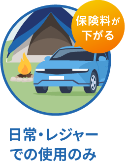 日常・レジャーでの使用のみ