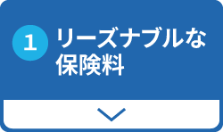 リーズナブルな保険料